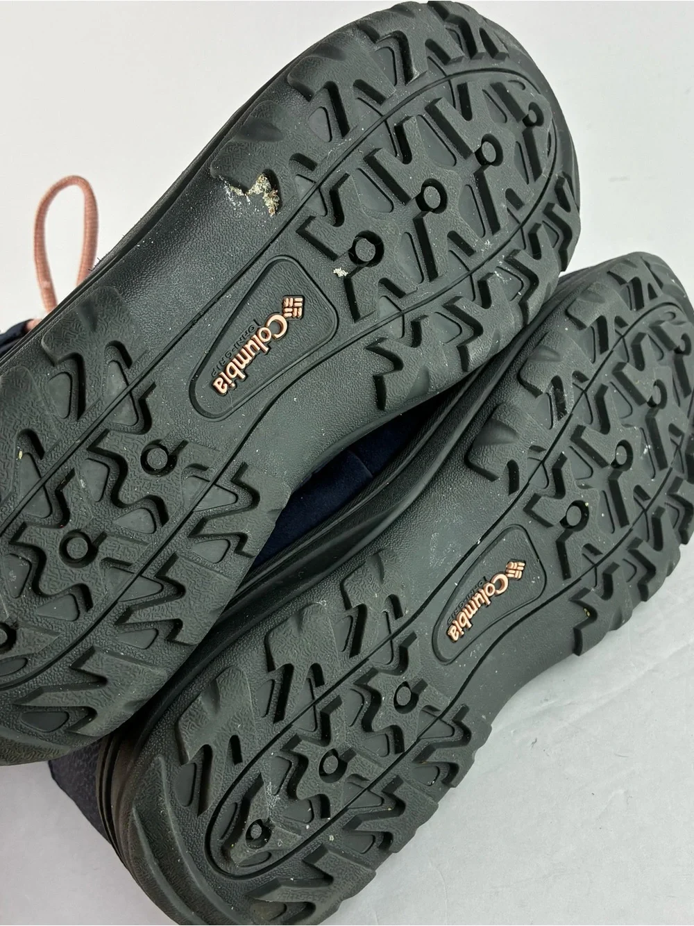 Columbia Navy Blue Ice Maiden Shorty Boots